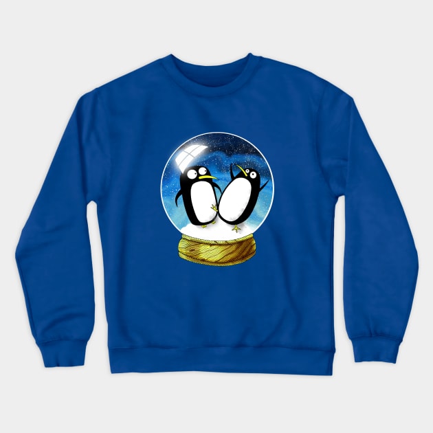 Christmas Snow Globe Crewneck Sweatshirt by Scratch